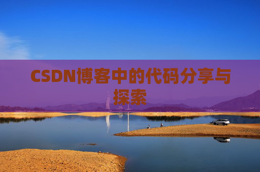 CSDN博客中的代码分享与探索